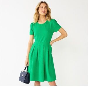 Draper James RSVP pleated tshirt dress size XS